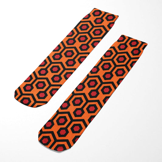 Overlook Hotel Carpet Socks Otarealm