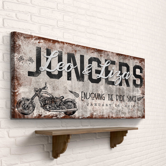 Enjoy the Bike Ride Sign
