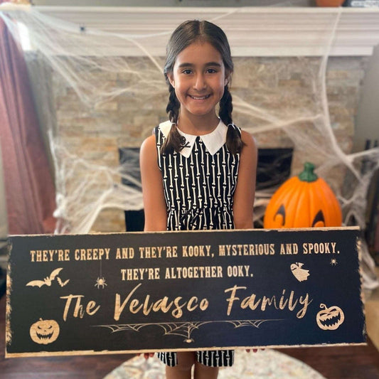 Creepy Family Sign Otarealm