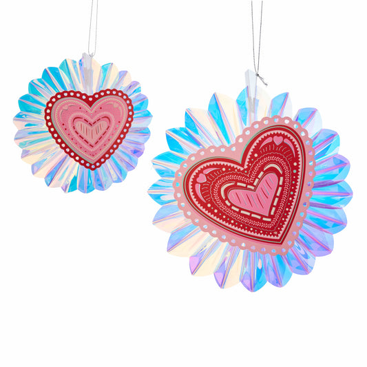 Decorative Hearts Pack - Table & Hanging Decor (set of 6)