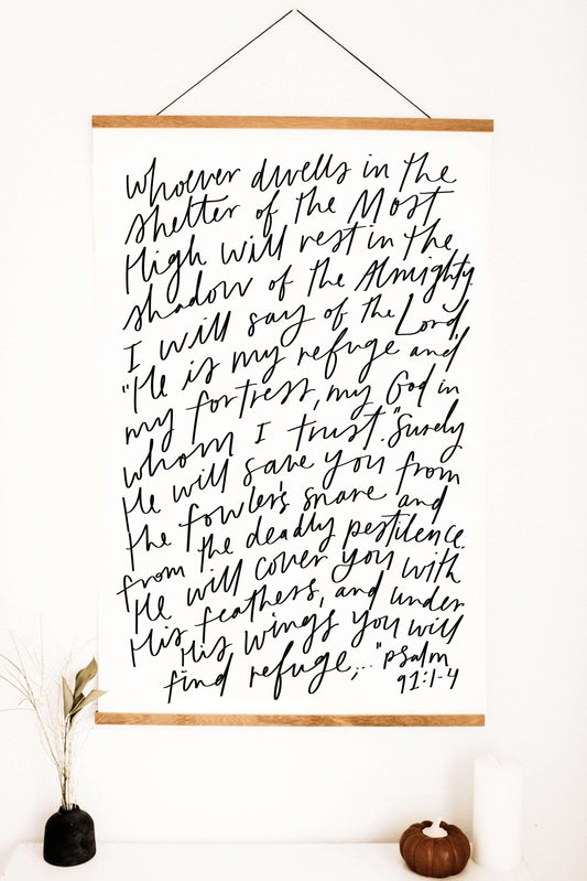 Poster: Psalm 91 Otarealm