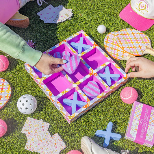 Tic-Tac-Totally Fun Tabletop Game Set