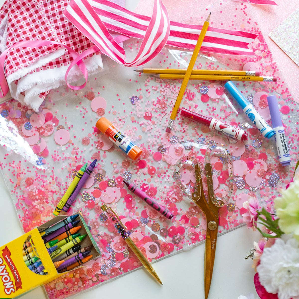 Multi-Use Confetti Desk Mat and Placemat Otarealm