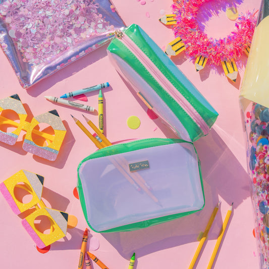 Colorblock Jelly Pouch Otarealm