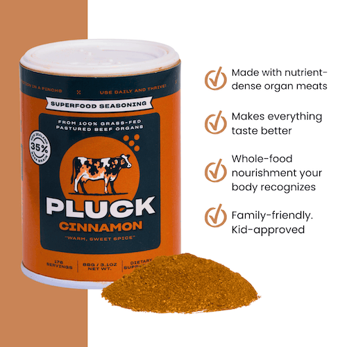 Pluck Cinnamon - Animal-Based Superfood Seasoning Otarealm