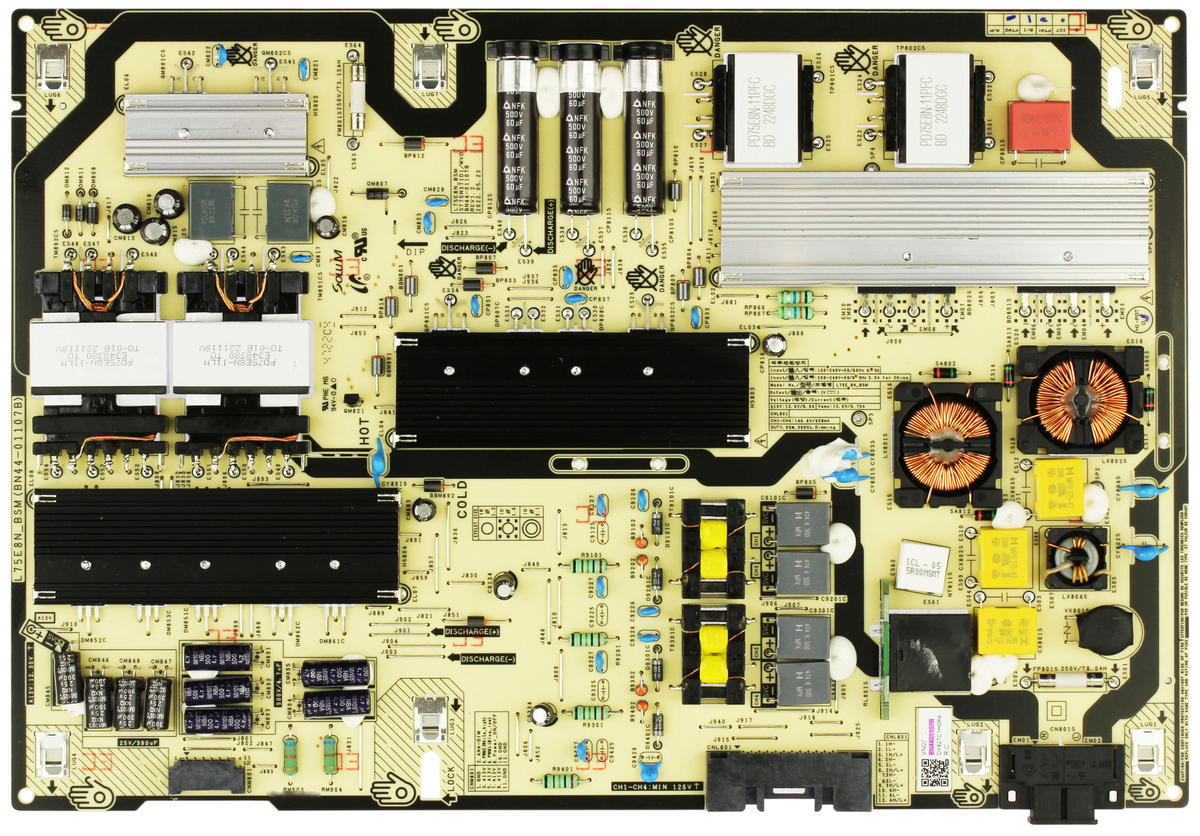 Samsung BN44-01107B Power Supply / LED Board for QN75Q70CAFXZA Otarealm