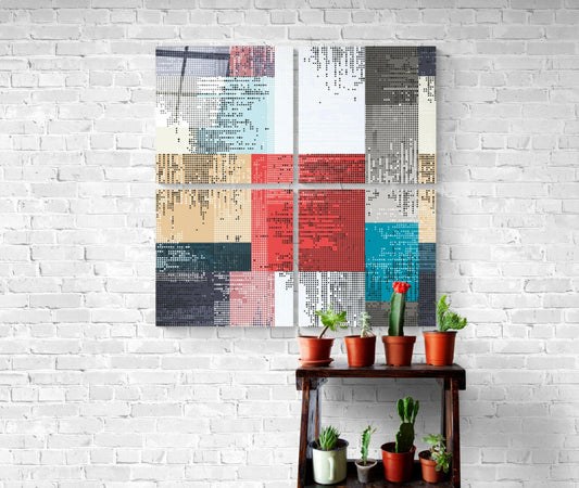 Dots Quadro Glass Wall Art