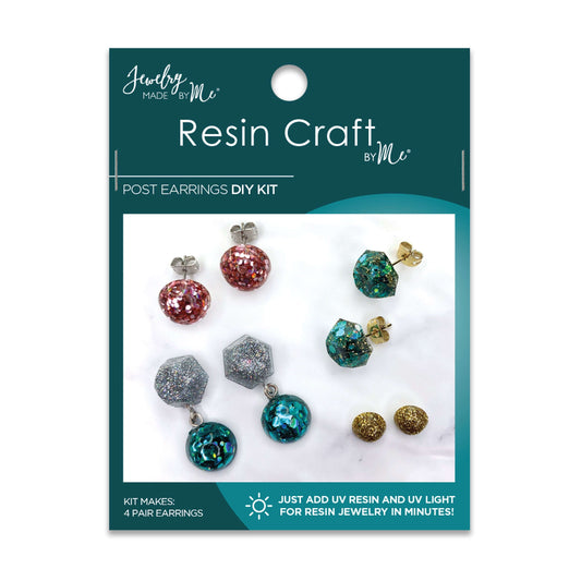 Post Earrings UV Resin DIY Kit Otarealm