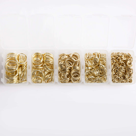 Gold Essential Jump Rings, 700pcs Otarealm