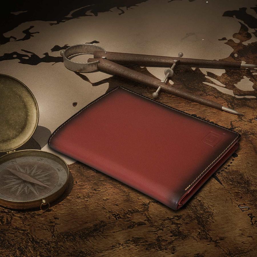 RFID Blocking Leather Passport Wallet Otarealm