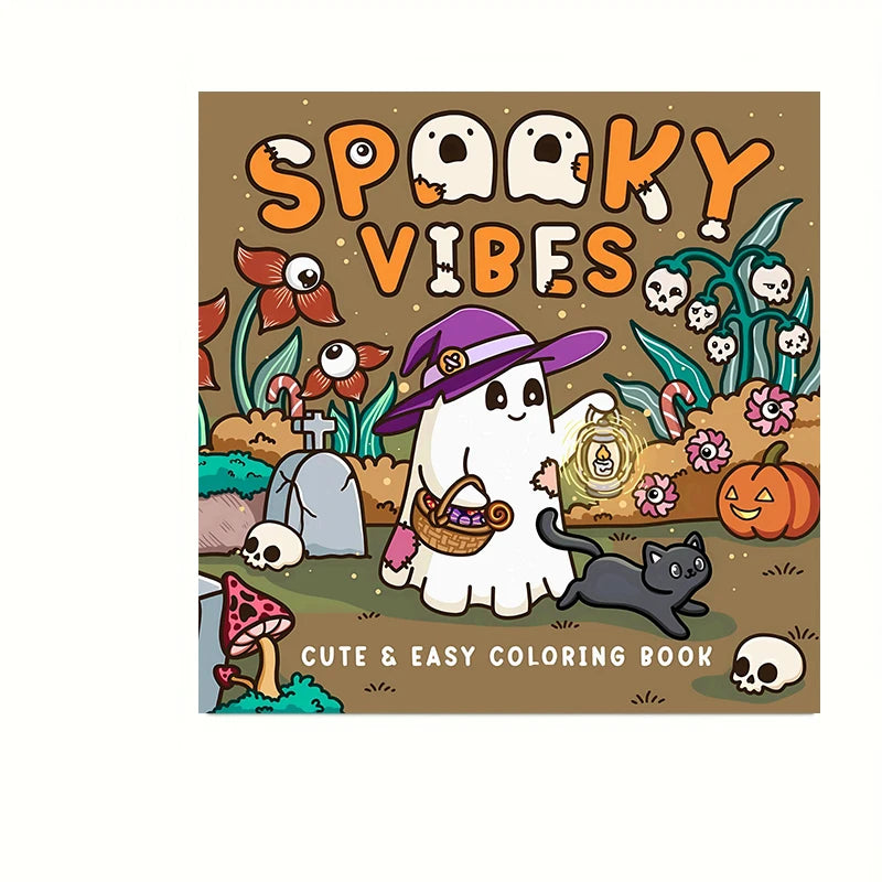 Cat’s Daily Life Coloring Book – 28 Pages of Relaxing Art for Adults | Perfect for Valetine's & Birthday Gifts