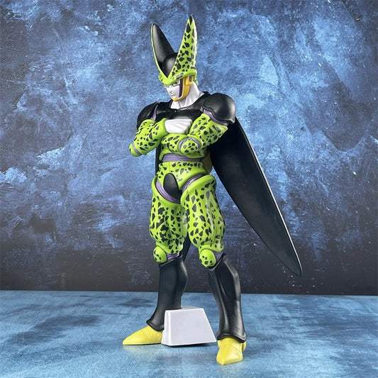 Perfect Cell Standing Pose Anime Figure, Dragon Ball Z Action Figurines PVC Statues 30CM