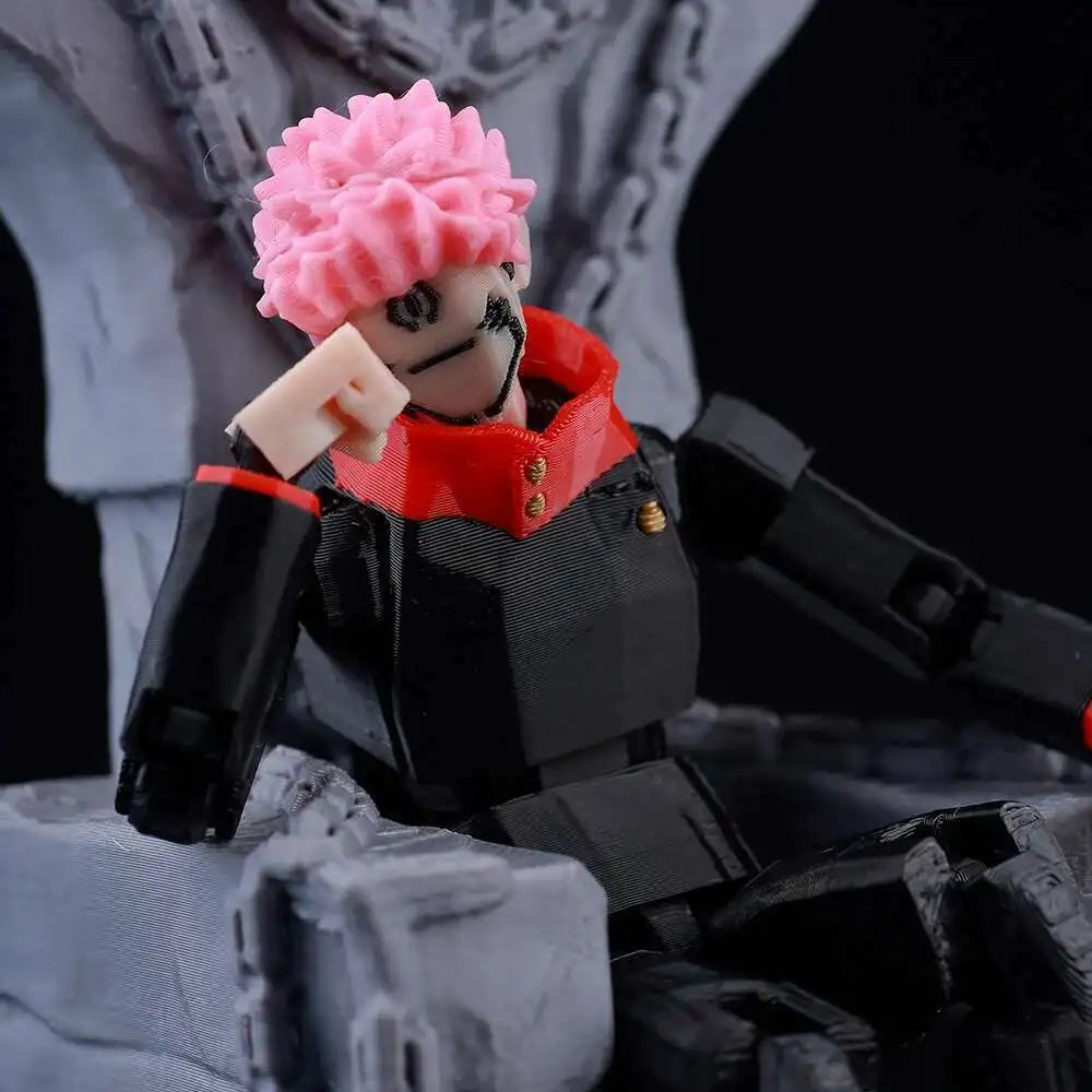 Jujutsu Kaisen 3D Printed Anime Figurine, Gojo Satoru Toji Yuji Sukuna Mahoraga Yuta