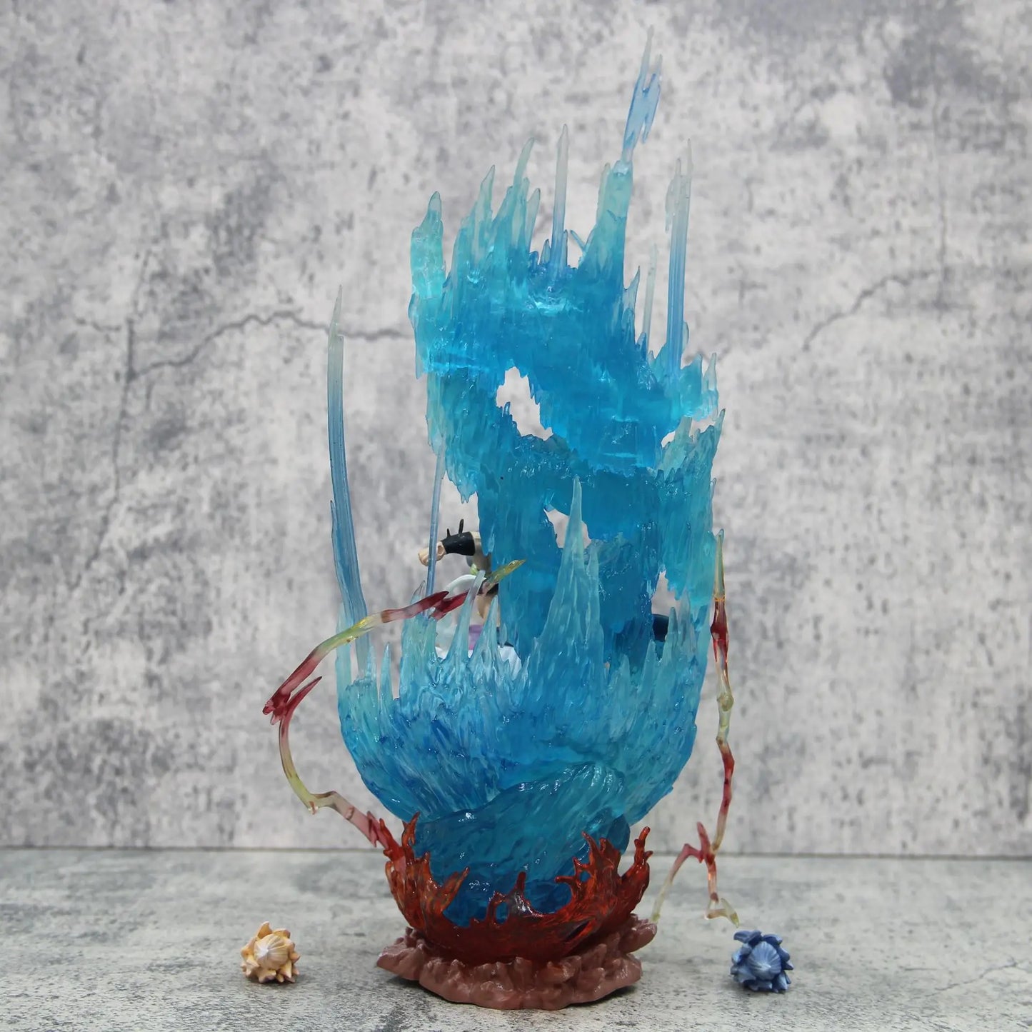 Gogeta Super Saiyan Blue Anime Figurine, Dragon Ball Super Action Figures Collection Toy Gift 28 cm