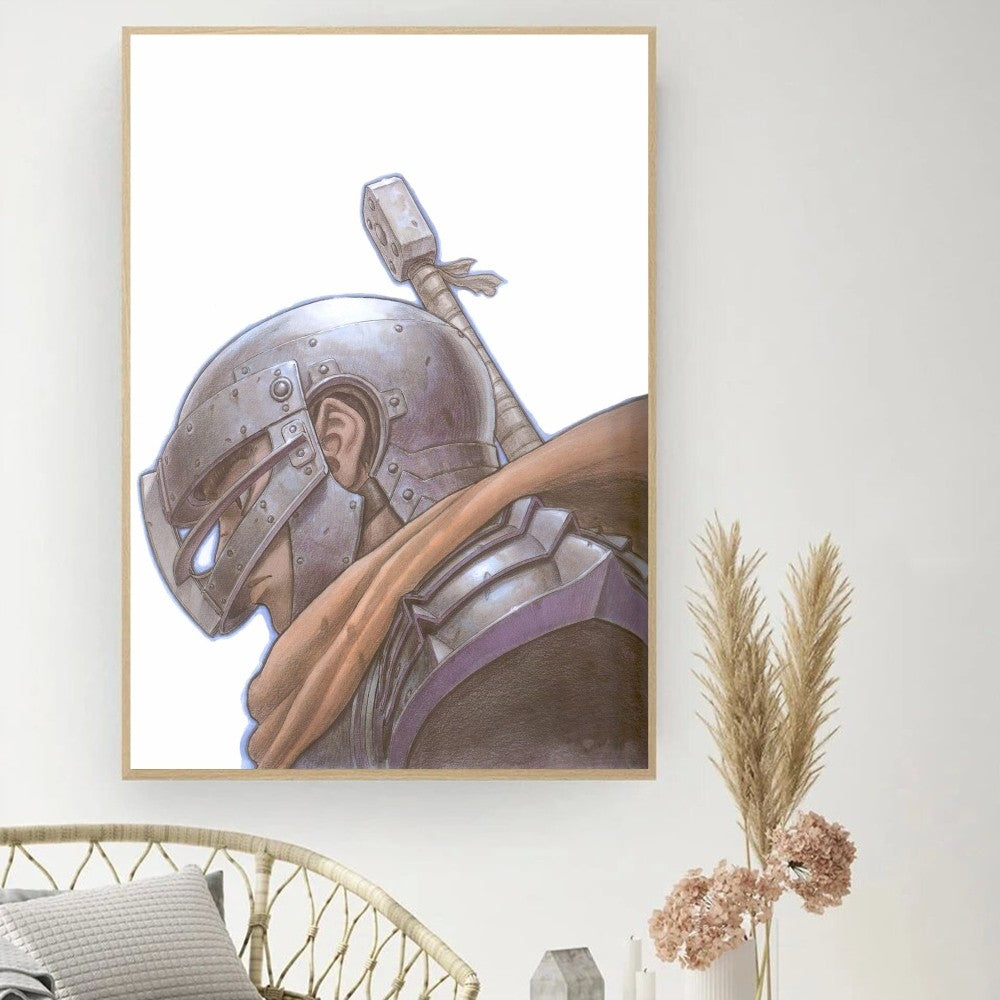 Berserk Posters, Anime Poster DIY Vintage Movie Poster Wall Art