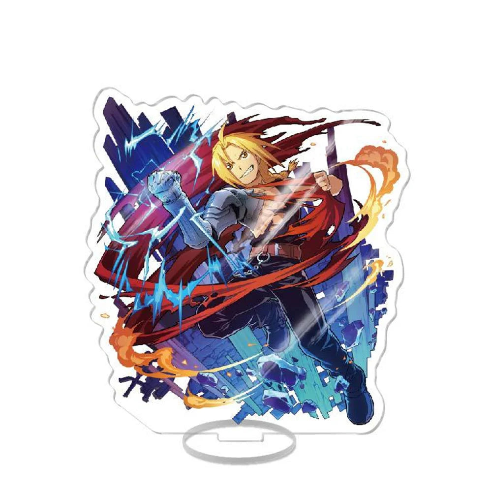 NEW Anime Fullmetal Alchemist Acrylic Stands Model Figure, Multiple Variations of Anime Acrylic Style Figurines 15 cm