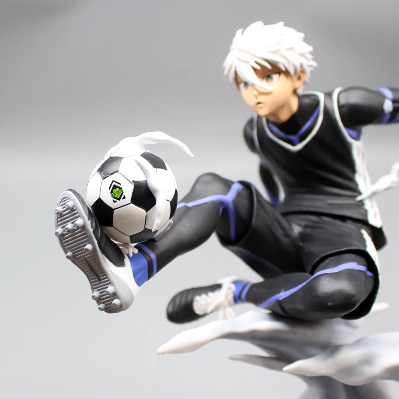 Nagi Seishiro Blue Lock Figures, Anime Figurines Soccer Football Collection Statue Decor 21 cm
