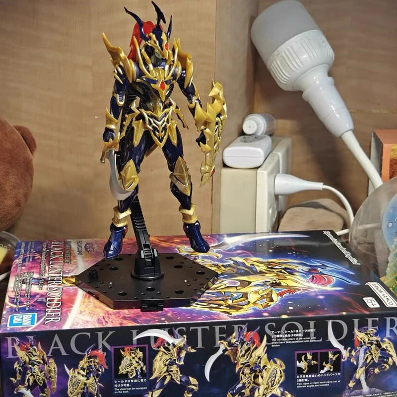 Black Luster Soldier Assembly Model Anime Figure, Yu-Gi-Oh! Duel Monsters Action Figure