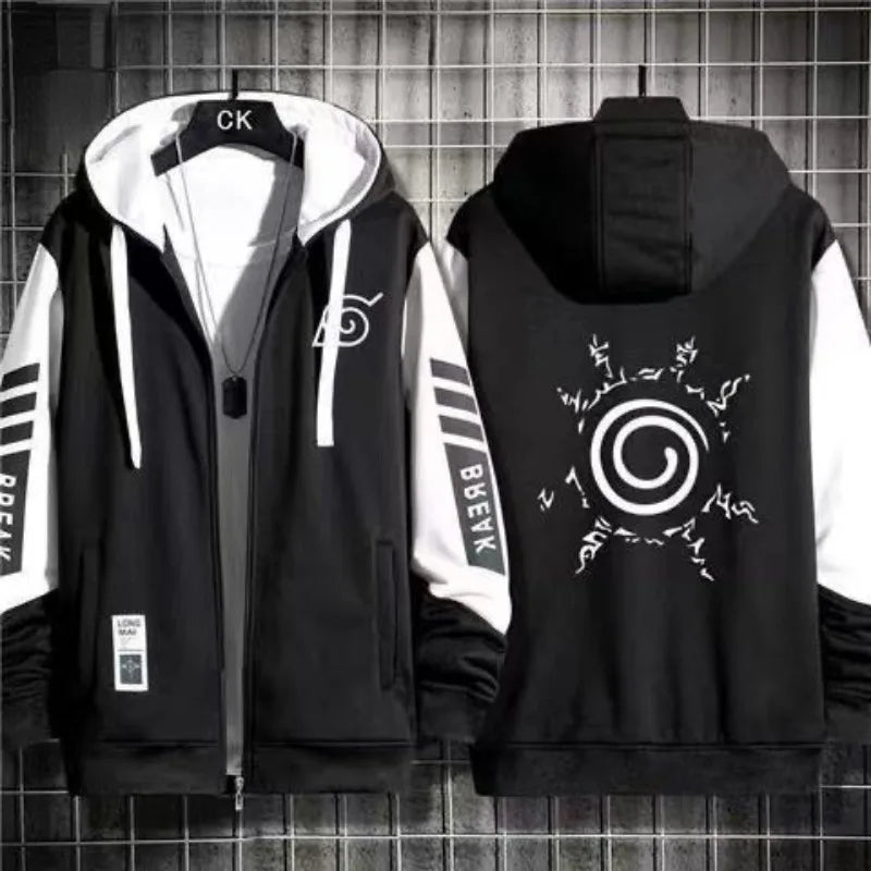 New Naruto Shippuden Hoodies, Sweatshirt Apparel NARUTO Emblems Clothing