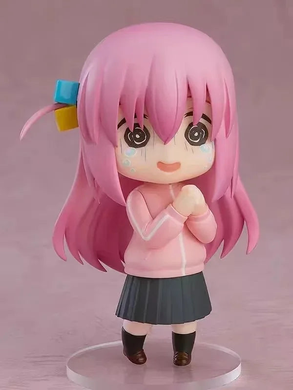 BOCCHI THE ROCK! Figurines, Gotoh Hitori Kawaii Chibi Cute Anime Figure Model PVC Collector 10 cm