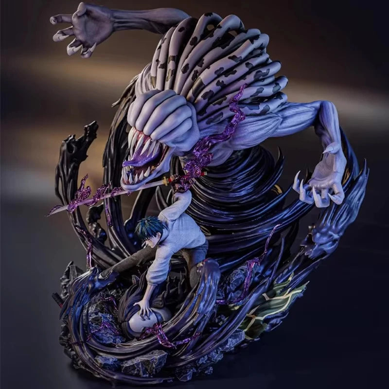 Yuta Okkotsu LED Anime Figurine, Jujutsu Kaisen 0 Figures PVC Statue Collectible 42 CM