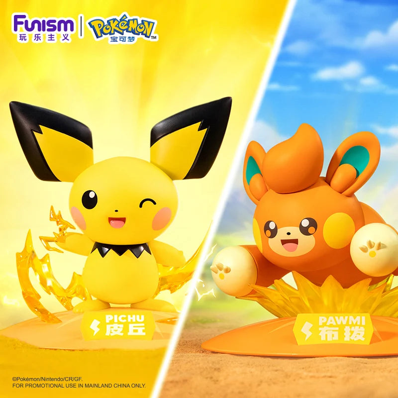 18 Styles Of Pokemon Anime Figures, Pikachu Mew Gardevoir Pichu Action Figurines