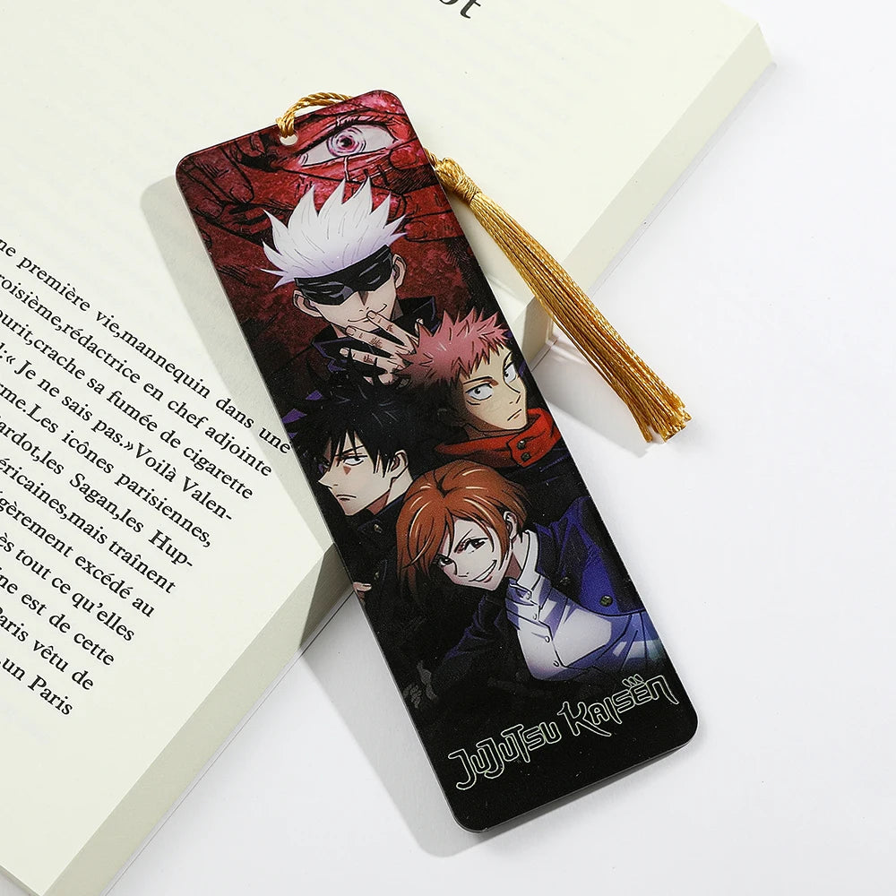 Jujutsu Kaisen Anime Acrylic Bookmark, JJK Souvenir Readings Stationery