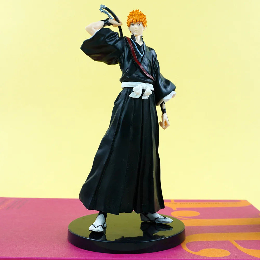 Renji, Toshiro, Ichigo Anime Figurine 3 PCS Set, BLEACH Action Figurines PVC Statues 14-18 CM
