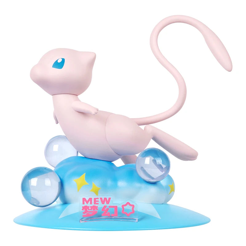 18 Styles Of Pokemon Anime Figures, Pikachu Mew Gardevoir Pichu Action Figurines