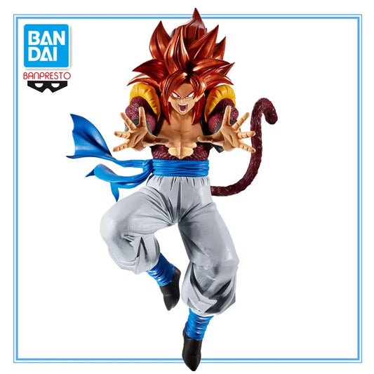 Gogeta SS4 Big Bang Kamehameha Anime Figure, Dragon Ball GT Super Saiyan 4 Action Figurines Statue
