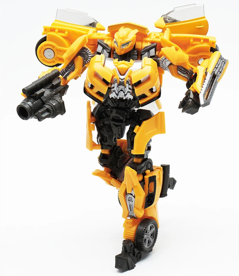 Bumblebee Action Figure, Transformers Anime Action Figurines Posable Toys 12.5 CM