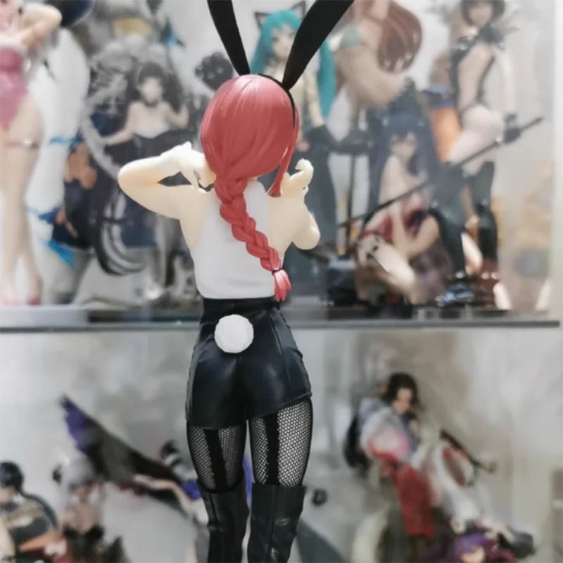 MAKIMA Anime Figure, Chainsaw Man Action Figurines PVC Statue 25 CM