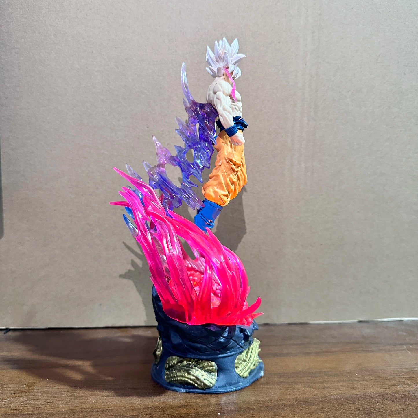 Son Goku Ultra Instinct Anime Figure, Super Saiyan Dragon Ball Anime Figurines 25 CM