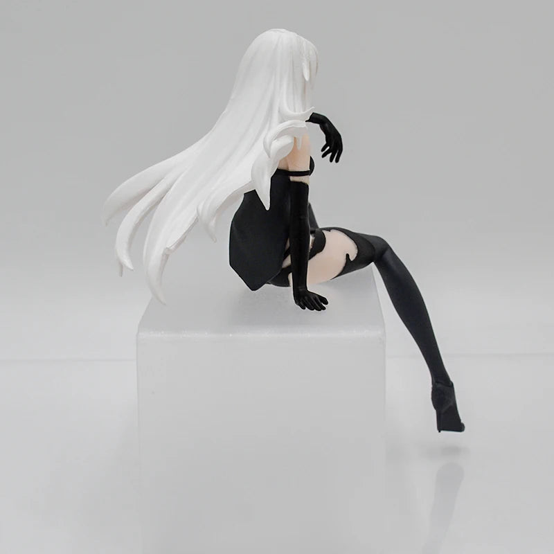 NieR:Automata Action Figures - YoRHa No.2 Type B (2B), 9S, and A2 - 15 CM Collectible Figurines