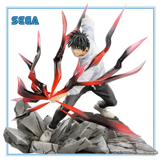 Original SEGA Luminasta Jujutsu Kaisen Okkotsu Yuta Black Flash Figurine - PVC Anime Action Figure