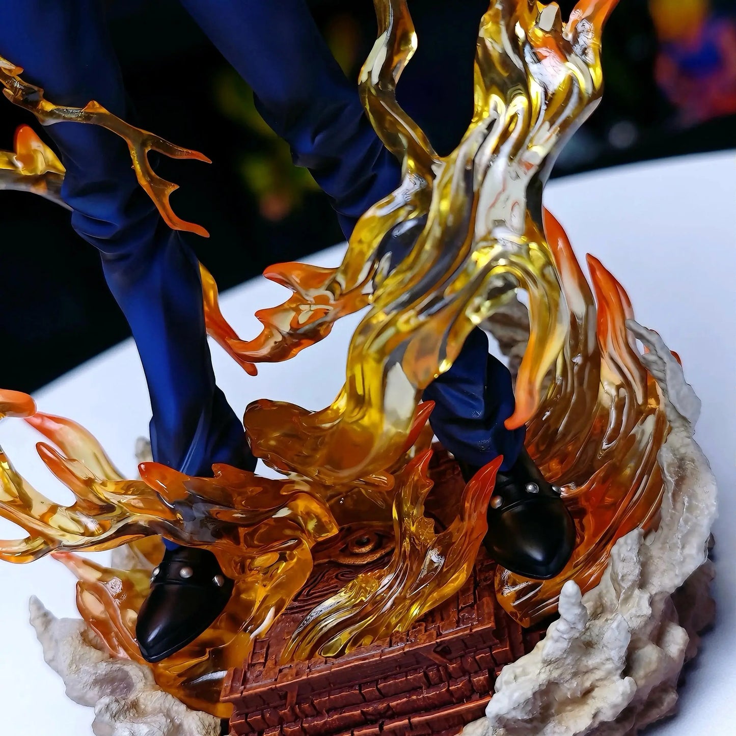 Yami Yugi Muto Anime Figure, Dark Yugi Pharaoh Atem Yu-Gi-Oh Duel Monsters Action Figurines PVC Statue 28 CM