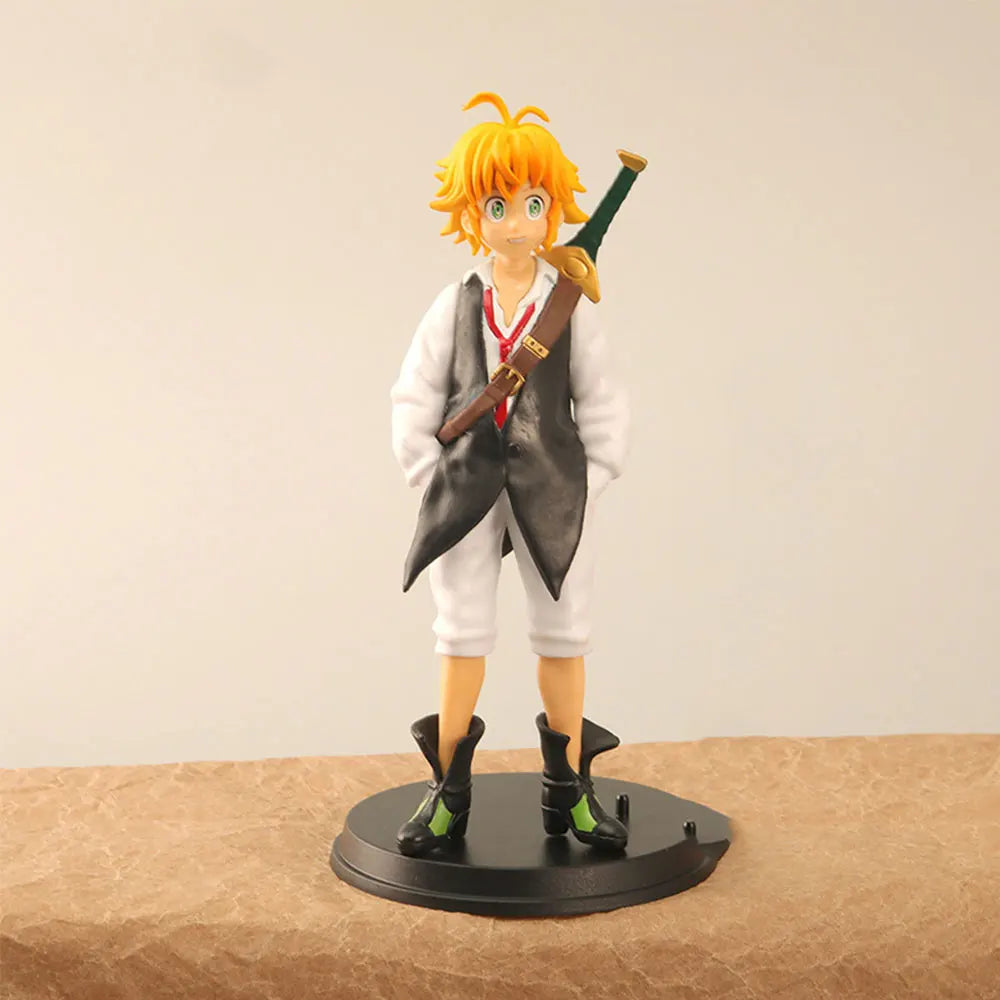 Meliodas and King Anime Figurines, The Seven Deadly Sins Action Figures PVC 16 CM