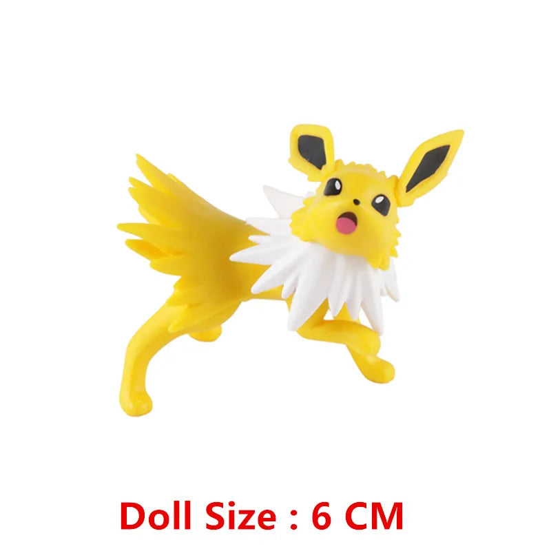 Pokemon Anime Figures Pikachu Mewtwo Charmander Blastoise Gurado Pet Action Model Toy Gifts 4-13 CM