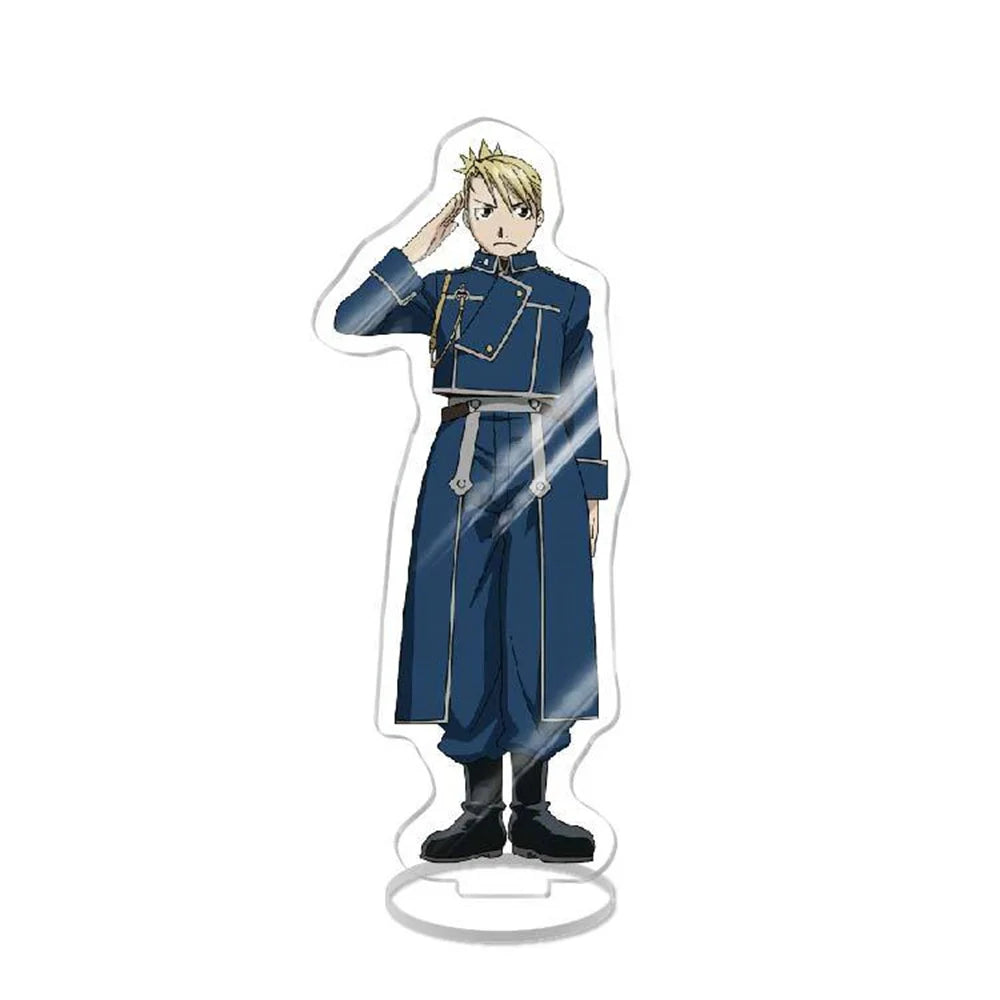 NEW Anime Fullmetal Alchemist Acrylic Stands Model Figure, Multiple Variations of Anime Acrylic Style Figurines 15 cm