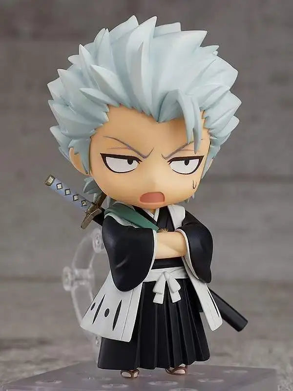 Bleach Kawaii Cute Mini Anime Figurines, Hitsugaya Toushirou, Ichigo Kurosaki, Chibi Figures 10cm