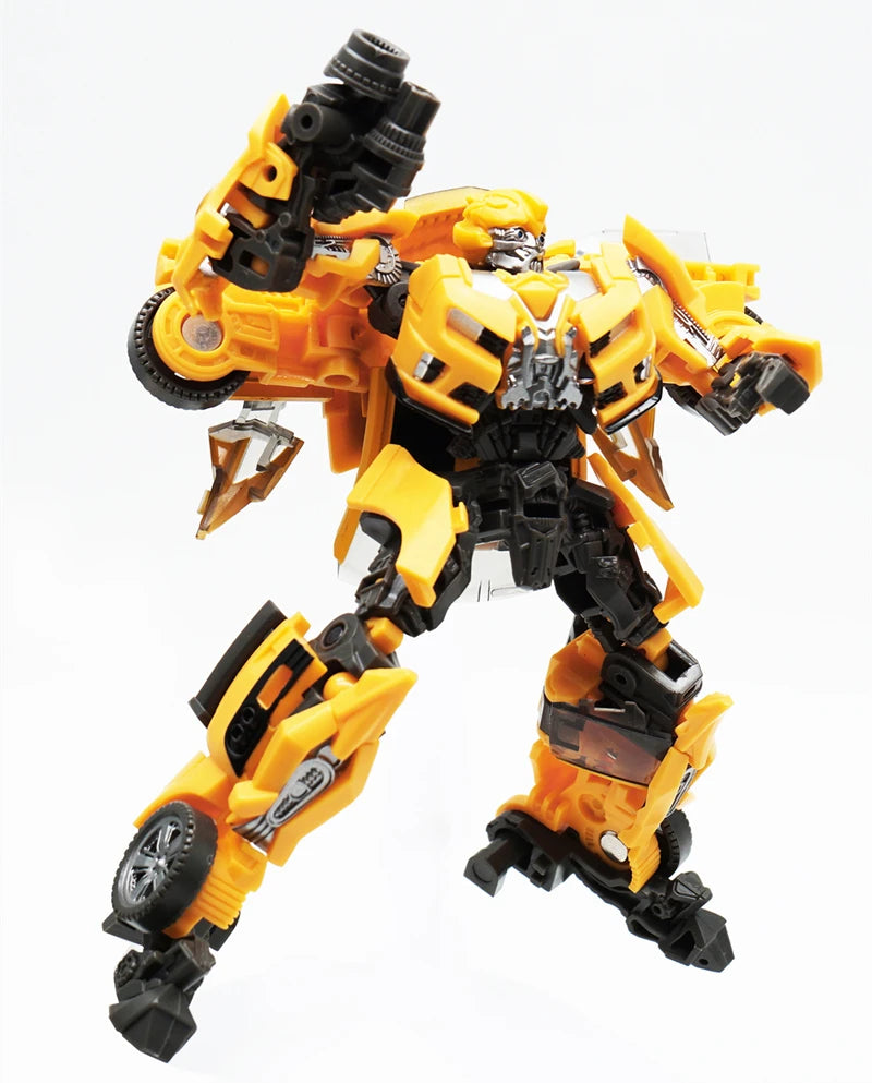 Bumblebee Action Figure, Transformers Anime Action Figurines Posable Toys 12.5 CM
