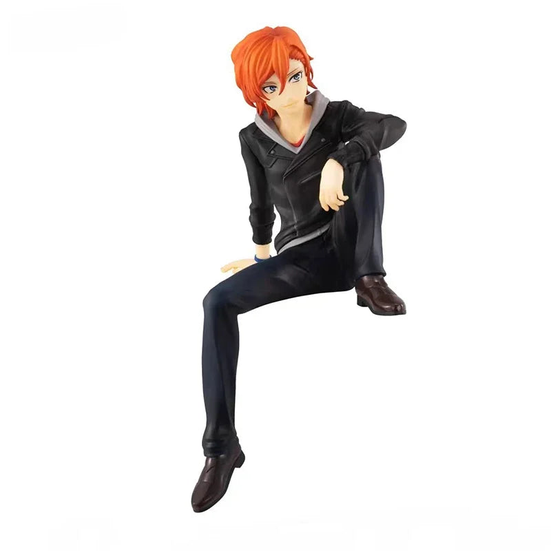Nakahara Chuuya and Dazai Osamu Anime Figurine, Bungo Stray Dogs Action Figures PVC Statue 13 CM