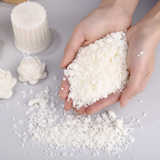 Natural Soy Wax Flake For DIY Handmade Candles Additive-Free Scented Candle Raw Material Making Kit