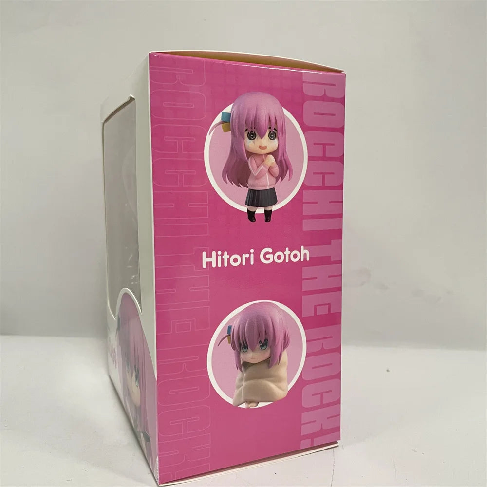 BOCCHI THE ROCK! Figurines, Gotoh Hitori Kawaii Chibi Cute Anime Figure Model PVC Collector 10 cm