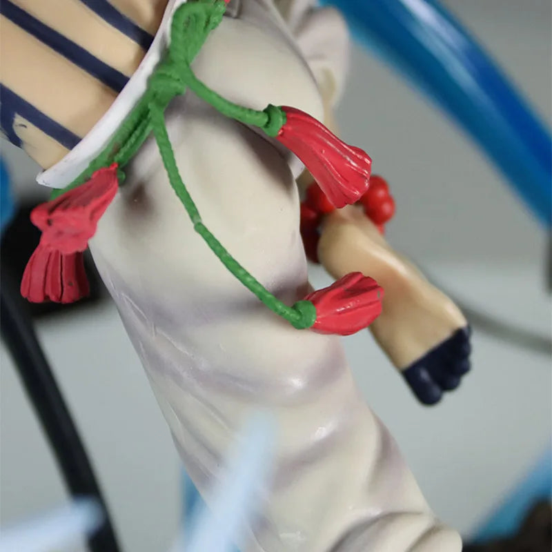 Akaza of Twelve Kizuki Demon Slayer Action Figures, LED PVC Anime Collection Model 26cm