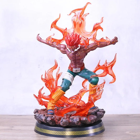 Might Guy Eight Gates Form Anime Figure, Naruto Shippuden Fourth Shinobi World War 31 CM