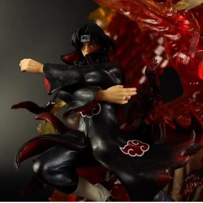 Susanoo Uchiha Itachi LED Anime Figurine, Naruto Shippuden Figures Collections 36 cm