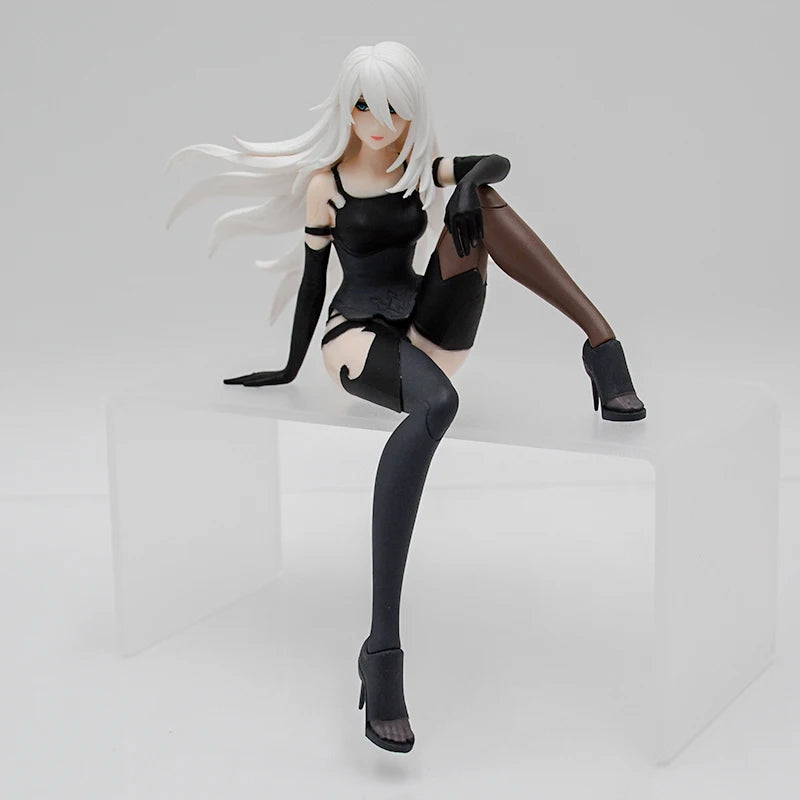 NieR:Automata Action Figures - YoRHa No.2 Type B (2B), 9S, and A2 - 15 CM Collectible Figurines