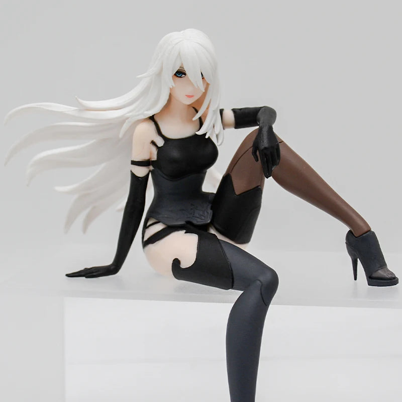 NieR:Automata Action Figures - YoRHa No.2 Type B (2B), 9S, and A2 - 15 CM Collectible Figurines