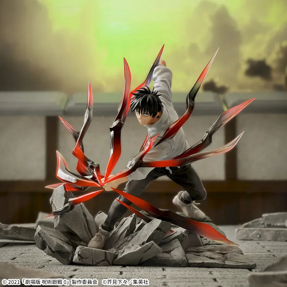 Original SEGA Luminasta Jujutsu Kaisen Okkotsu Yuta Black Flash Figurine - PVC Anime Action Figure